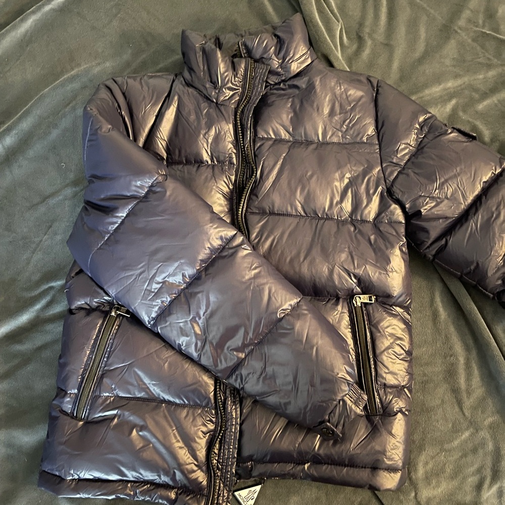 Moncler Navy Puffer Jacket - Picture 2 of 9
